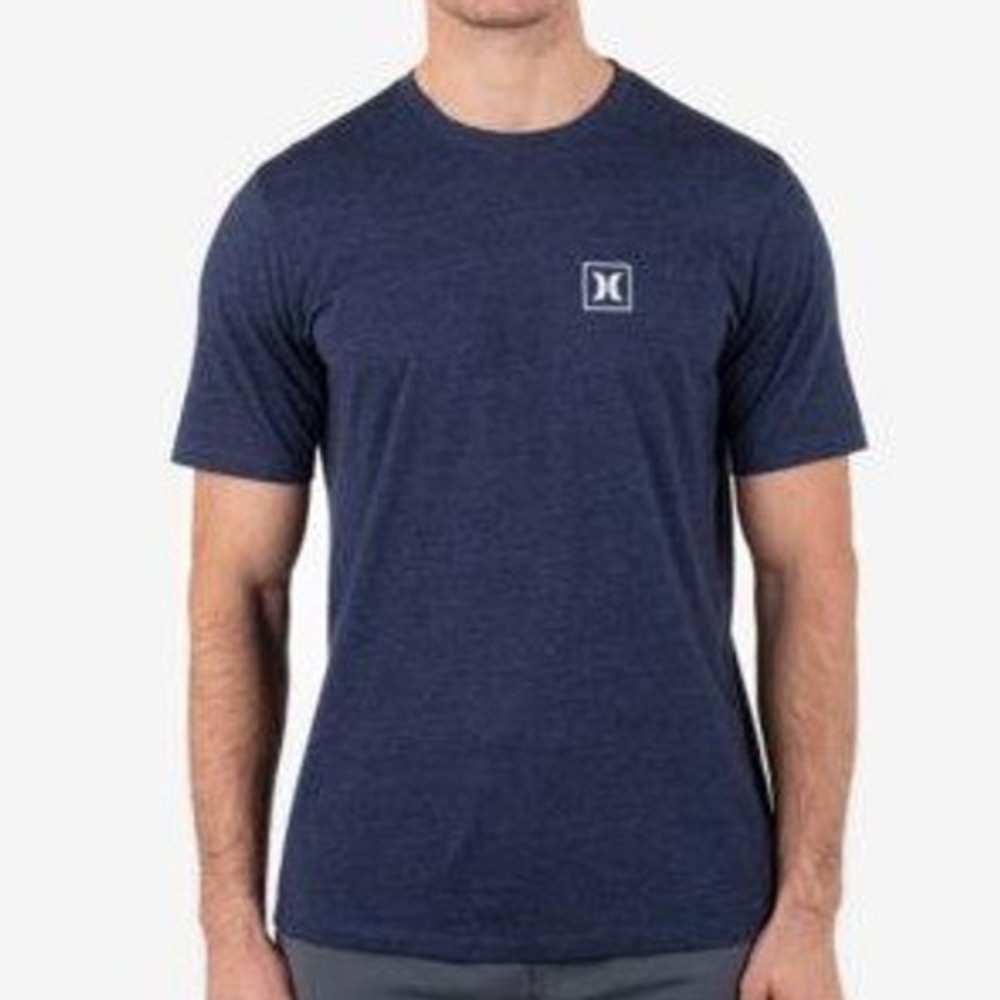 Hurley Men's M Blue Graphic T-Shirt Cotton Blend